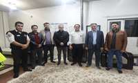 دیدار و نشست صمیمی مدیر شبکه بهداشت و درمان بوکان با همکاران پایگاه جاده‌ای جوانمرد