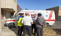 بازدید مسئول واحد نقلیه از آمبولانس‌های مرکز فوریت‌های پزشکی شهرستان سلماس