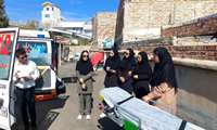 برگزاری کلاس آموزشی آشنایی با تجهیزات آمبولانس