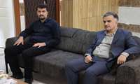 حضور رئیس شبکه بهداشت و درمان بوکان در ستاد اورژانس آذربایجان غربی