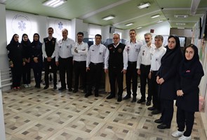 بازدید-رئیس-اورژانس-آذربایجان-غربی-از-واحدهای-ستادی-