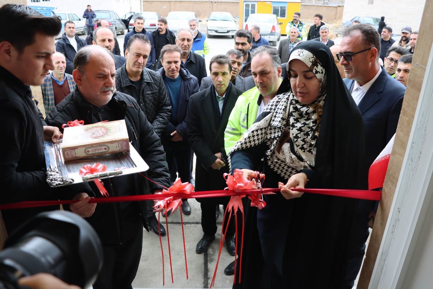 افتتاح پایگاه گنگچین / همزمان با ایام الله دهه فجر