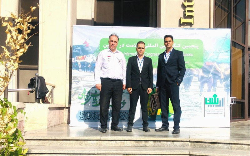 درخشش اورژانس آذربایجان غربی در پنجمین کنگره بین‌المللی سلامت در اربعین